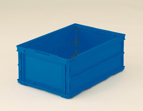 稀薄的折叠容器betanko，无通风口，毛刺，530x366x221hmm