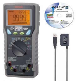 PC720M设置类型数字万用表 11015