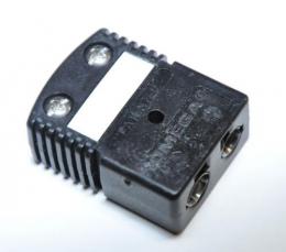 欧米茄热电偶标准连接器（女）J型（黑色）OSTW-J-F 22270