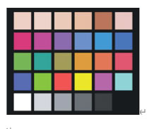 测试图表标准颜色图透明类型T1 STDCL-T-T1-001 22491