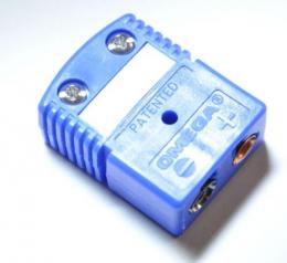 欧米茄热电偶标准连接器（女）T型（蓝色）OSTW-T-F-f 22274