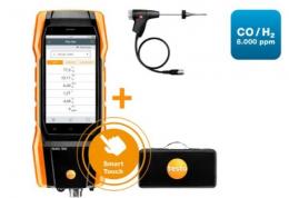 Testo300 O2/CO（H2补偿）/180mm探针集，燃烧排气分析仪集，0564 3002 72 22842