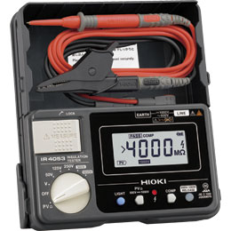 太阳能发电系统的IR4053-10绝缘电阻表 20490