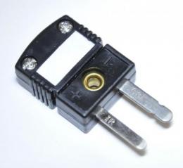 欧米茄热电偶微型连接器（雄性）J型（黑色）SMPW-J-M 10pcs 22265