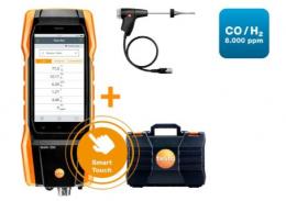 Testo300 O2/CO（H2补偿）/300mm探针集，燃烧排气分析仪集，0564 3002 87 22844