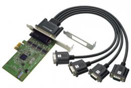 REX-PE64D 4端口RS232C数字I/O PCI Express Board 21613